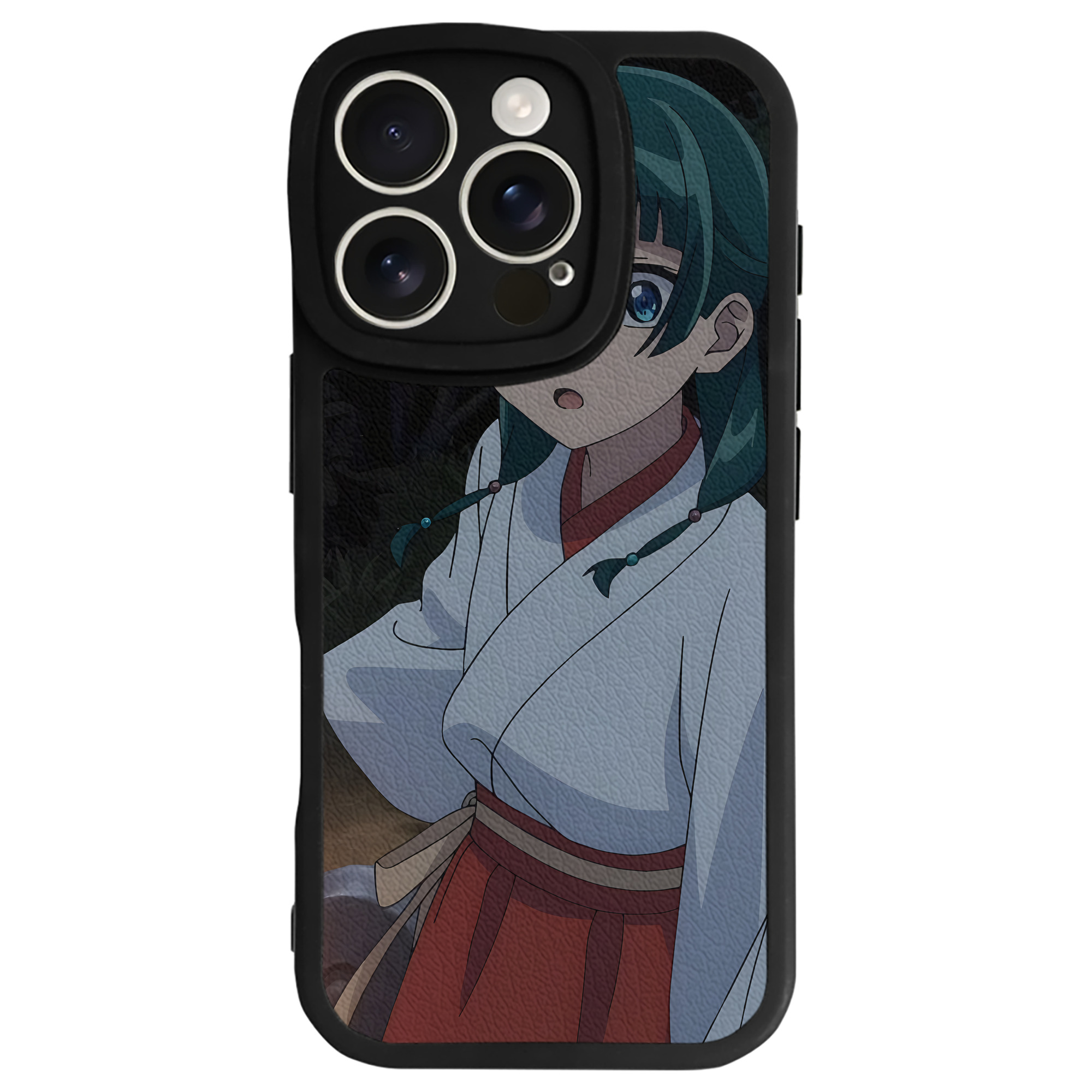 薬屋のひとりごと The Apothecary Diaries 【iPhone 16シリーズ対応】シリコンスマホケース（レザー調） 材質：シリコン